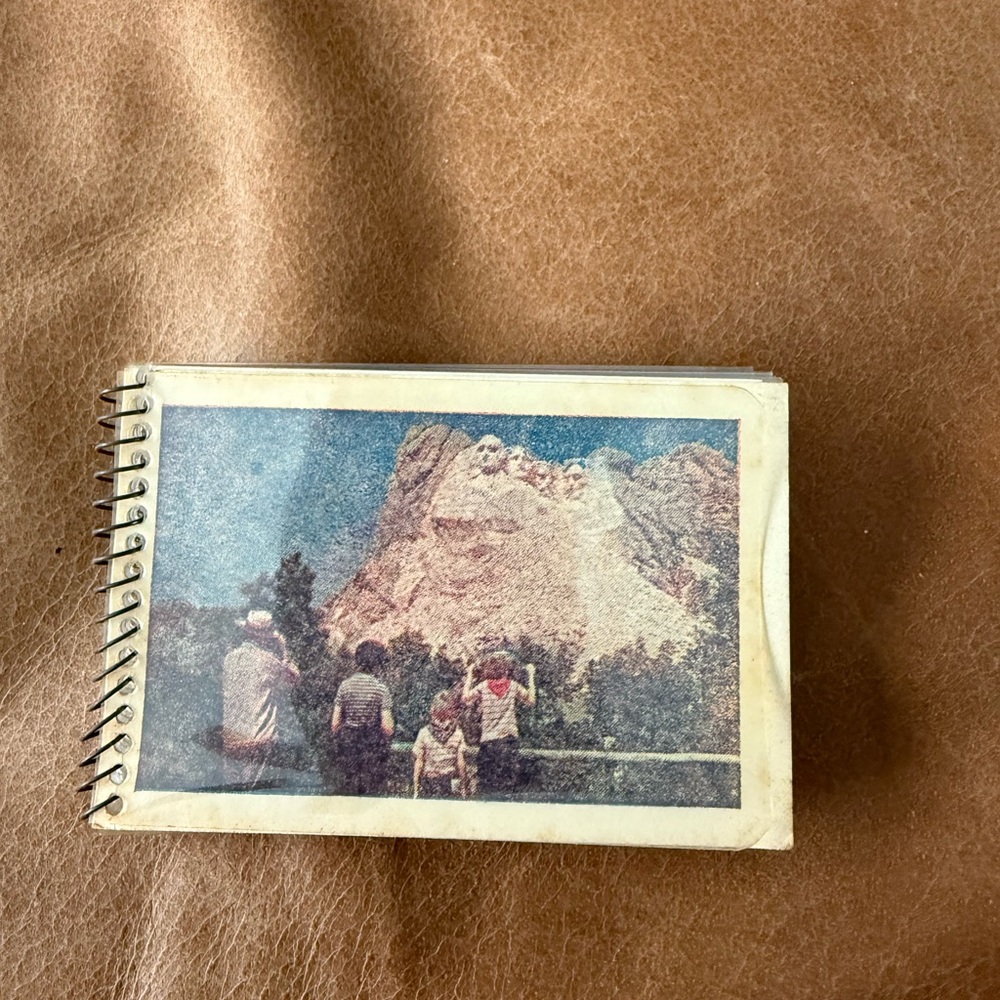 Mt. Rushmore Spiral-Bound Identification Card Book